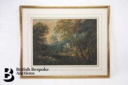 John Barrett (1822-1893) Watercolour