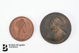 George Frederic Handel Music Medallion