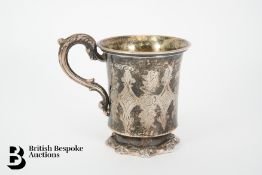 Silver Christening Cup