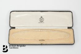 Antique Single Strand of Pearls