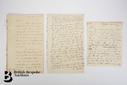 1813-1814 Lord Berghersh's Accounts and Expenses relating to Secret Service and the Allies March....