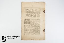 1690 Letter from Thomas Williams to Lady Anne Jeffrey's