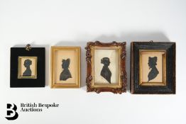 19th Century Portrait Silhouettes
