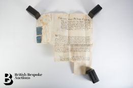 18th Century Vellum Document