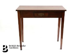 Georgian Mahogany Side Table