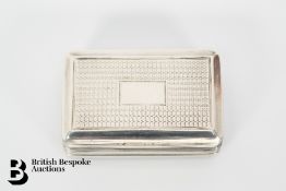 Georgian Silver Snuff Box