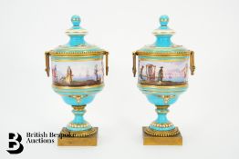 Pair of Sevres Vases