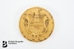 University of London Prize Gilt Bronze Medallion