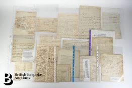 Documents and Letters from the 1770's