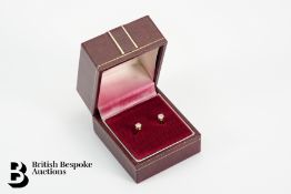 Pair of Diamond Earrings