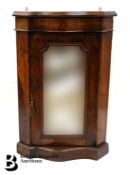 Glaze Fronted Corner Cupboard