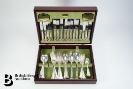 Viners Kings Pattern Silver Plate Cutlery Set