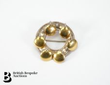 Norwegian Wedding Brooch