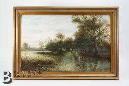 H.Church (20th Century) Oil on Board