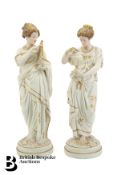 Pair of Continental Figurines