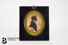 19th Century Portrait Silhouette