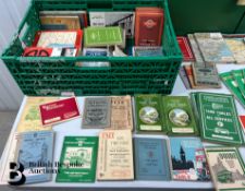 Large Quantity of 1940s, 1950s and 1960s Coach Time Tables and Guides