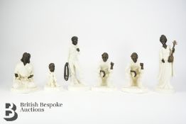 Minton Bronze and Ceramic Figures