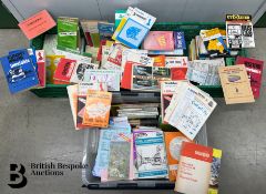 Three Boxes of Bus and Coach Time Tables and Guides 1960s to 1990s