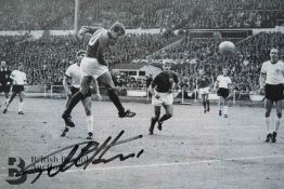 Signed Sir Geoff Hurst and Nobby Stiles Prints and Photograph