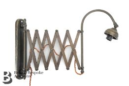 Italian Industrial Concertina Work Light