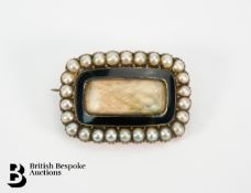 Early 19th Century Mourning Brooch
