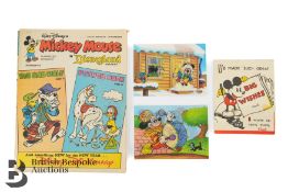 Mickey Mouse 'Big Wishes' Folded Birthday Poster