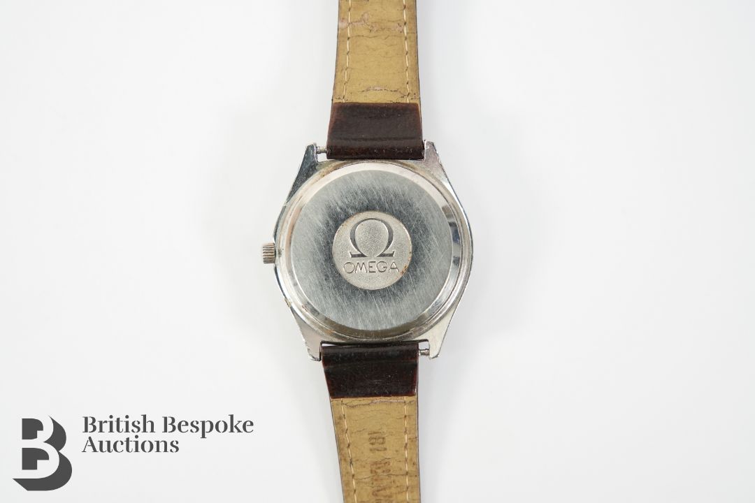 Stainless Steel Omega Quartz - Image 2 of 3