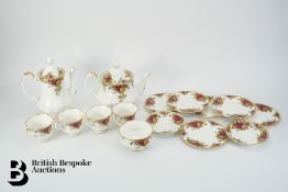 Royal Albert 'Old Country Roses' Part Tea Set