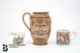 Doulton Lambeth 'General Gordon' Ale Jug
