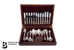 Boxed Set of Silver Plated Flatware