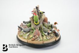 Franklin Mint Figural Group and Danbury Mint Figural Group