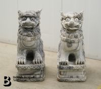 Pair of Vietnamese Temple Dogs