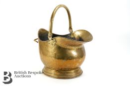 Brass Coal Scuttle