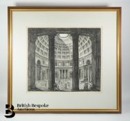 Two Antique Prints of Rome