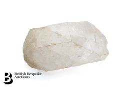 Large Rough Cut Piece of Crystal