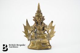 Thai Brass Buddha