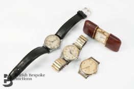 Leather Cased Travel Clock