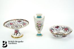 Royal Worcester Prince Regent Comport and Bowl