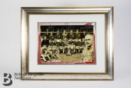 Signed Liverpool Football Club Photograph Circa 1964