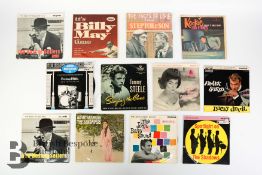 Approx. 250 45rpm Records - EP Jazz, Popular Artists, Soundtracks etc.