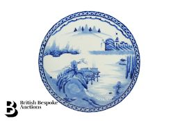 Japanese Blue and White Charger