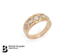 14ct Gold Five Stone Diamond Ring