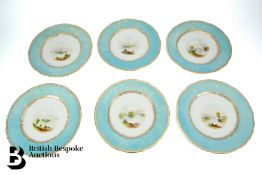 Six 19th Century Cabinet Plate