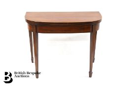 Regency Card Table