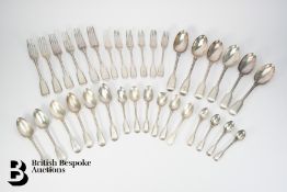 Georgian and Victorian Silver Flatware