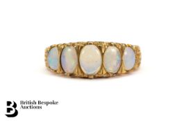 9ct Gold Opal Ring