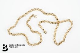 9ct Gold Belcher Chain
