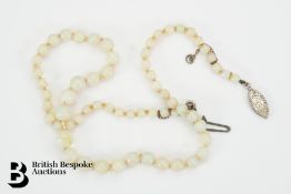 Graduated Opal Necklace