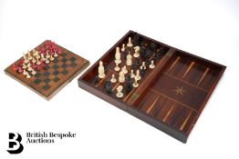 Two Bone Chess Sets
